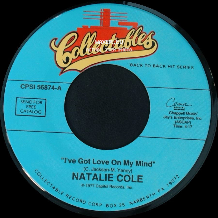 Natalie Cole - I've Got Love On My Mind / Mr. Melody side A