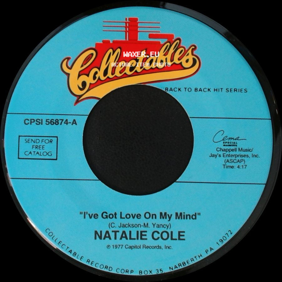 Natalie Cole - I've Got Love On My Mind / Mr. Melody side A