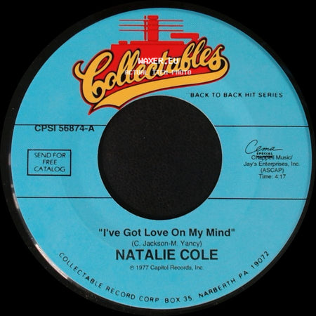 Natalie Cole - Mr. Melody / I've Got Love On My Mind side B