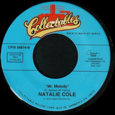 Natalie Cole - "I've Got Love On My Mind" / Mr. Melody side B