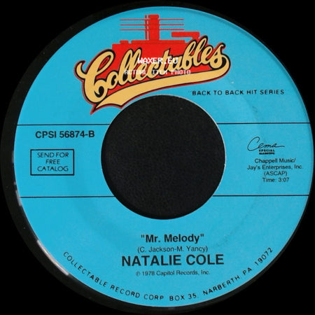 Natalie Cole - "I've Got Love On My Mind" / Mr. Melody side B