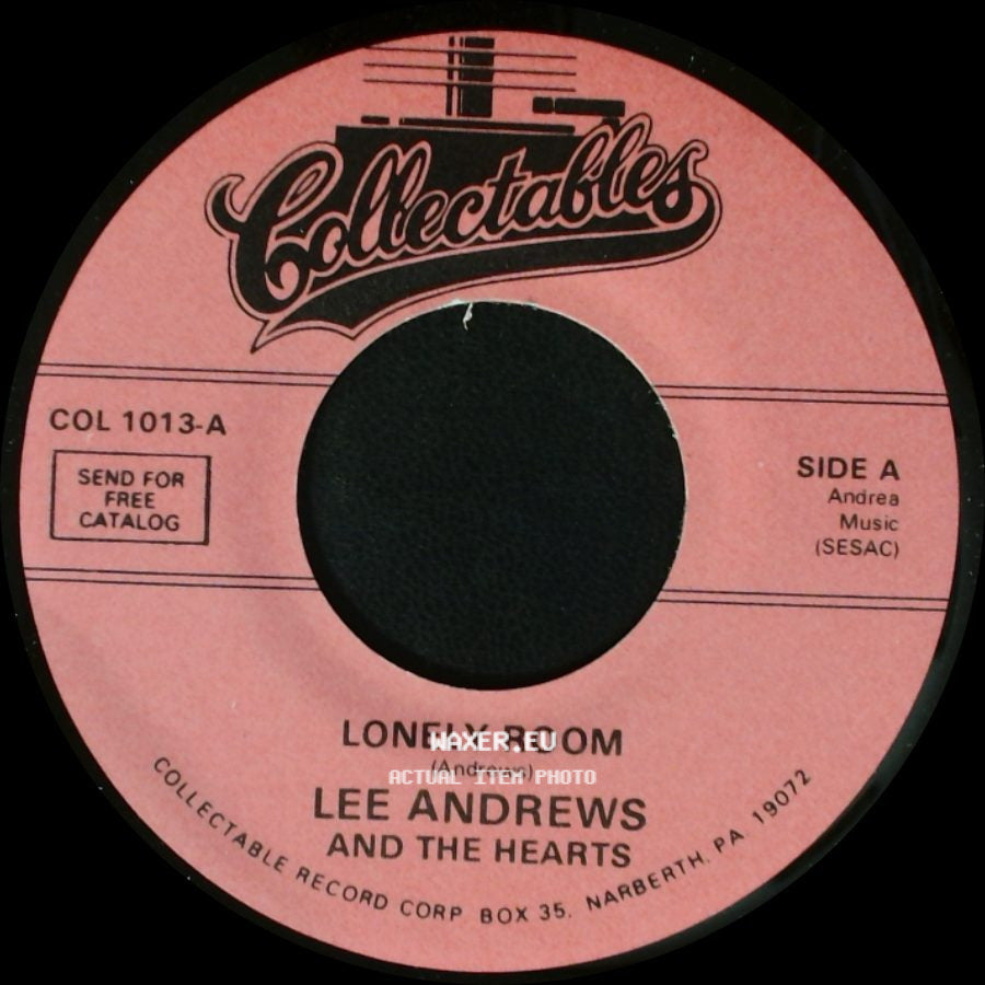 Lee Andrews And The Hearts - Lonely Room / Leona side A