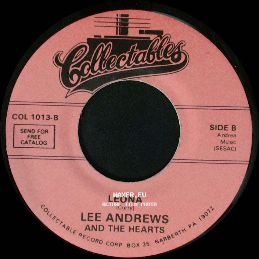 Lee Andrews And The Hearts - Lonely Room / Leona side B
