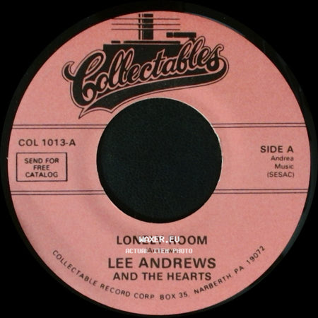 Lee Andrews And The Hearts - Lonely Room / Leona side A