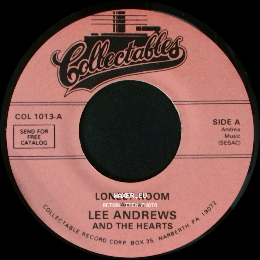 Lee Andrews And The Hearts - Lonely Room / Leona side A