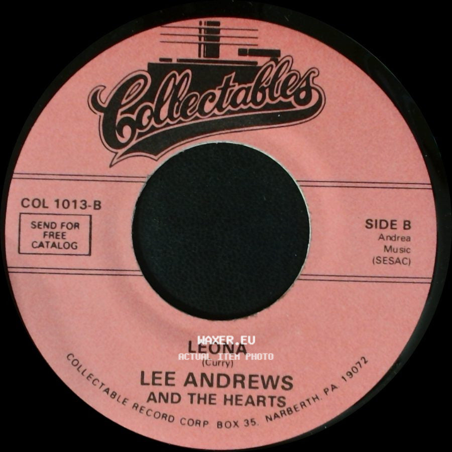 Lee Andrews And The Hearts - Lonely Room / Leona side B
