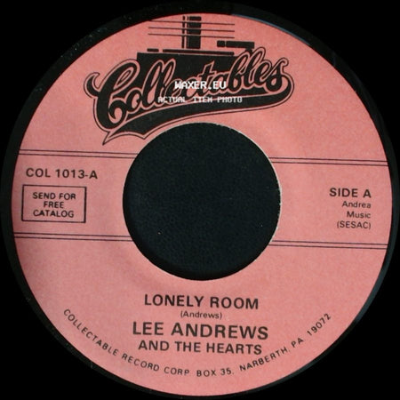 Lee Andrews And The Hearts - Lonely Room / Leona side A