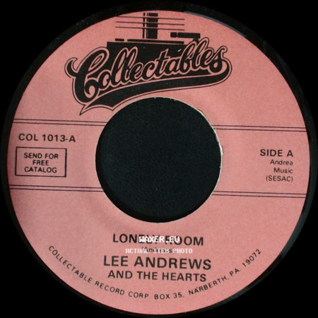 Lee Andrews And The Hearts - Lonely Room / Leona side A