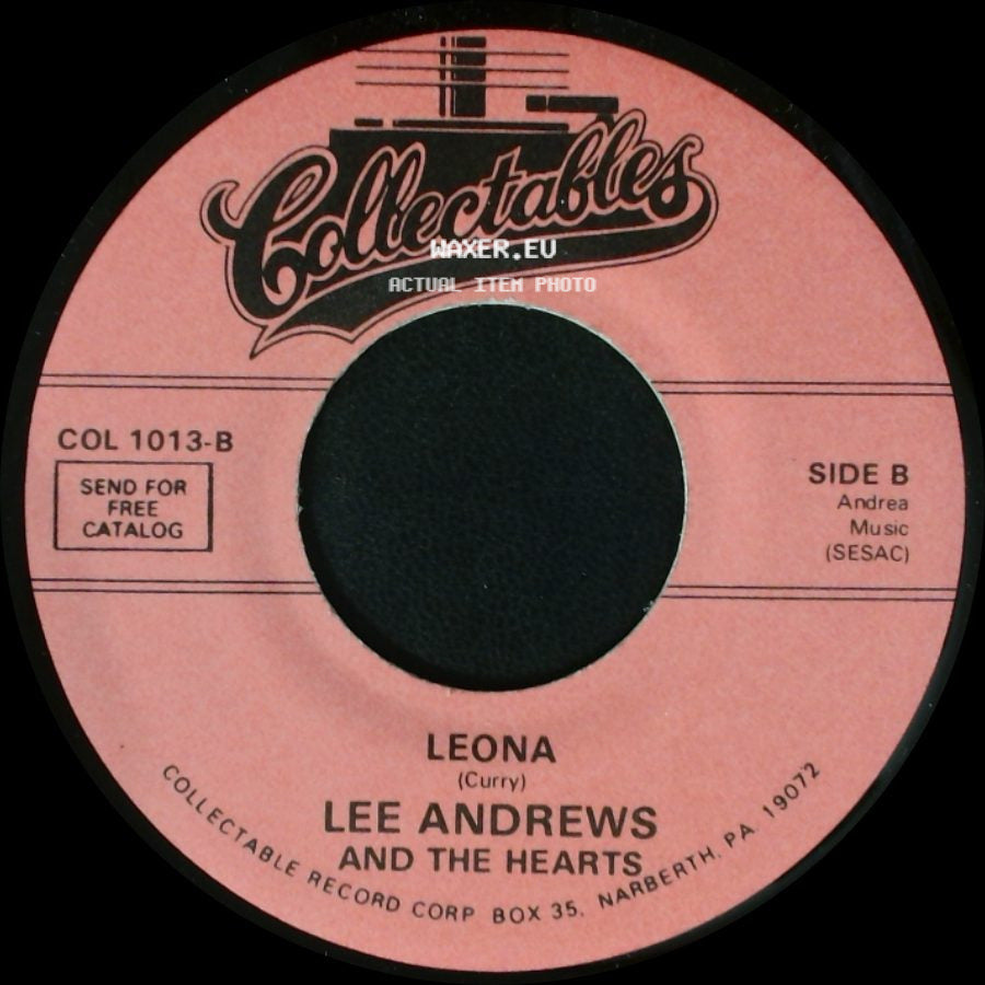 Lee Andrews And The Hearts - Lonely Room / Leona side B