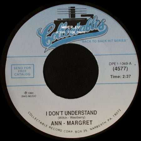 Ann - Margret - Bye Bye Birdie / I Don't Understand side B