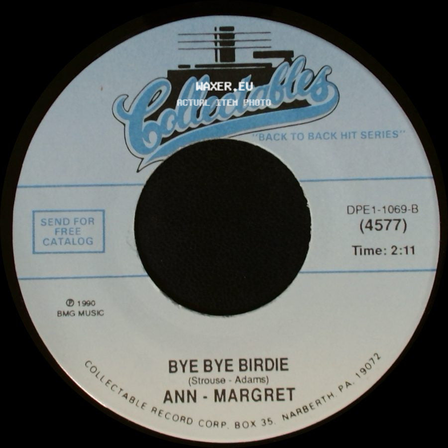 Ann - Margret - I Don't Understand / Bye Bye Birdie side B
