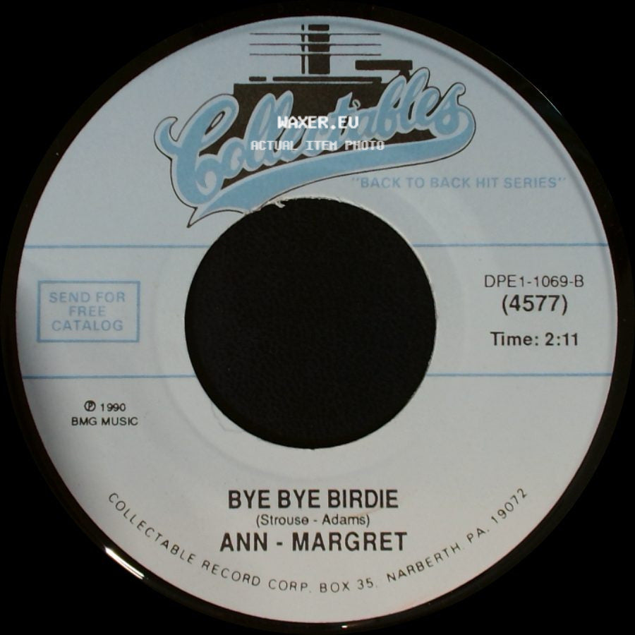 Ann - Margret - Bye Bye Birdie / I Don't Understand side A
