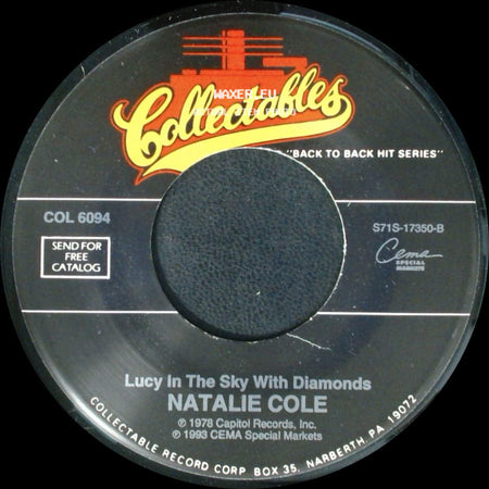 Natalie Cole - Lucy In The Sky With Diamonds / Someone That I Used To Love side A