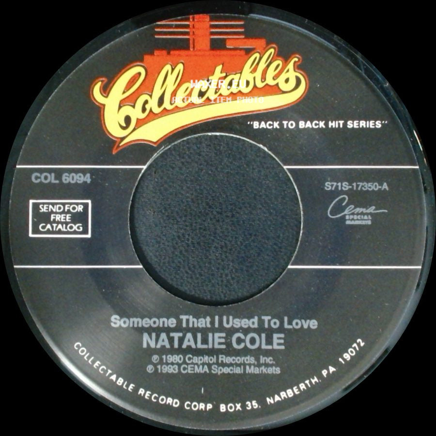 Natalie Cole - Someone That I Used To Love / Lucy In The Sky With Diamonds side A