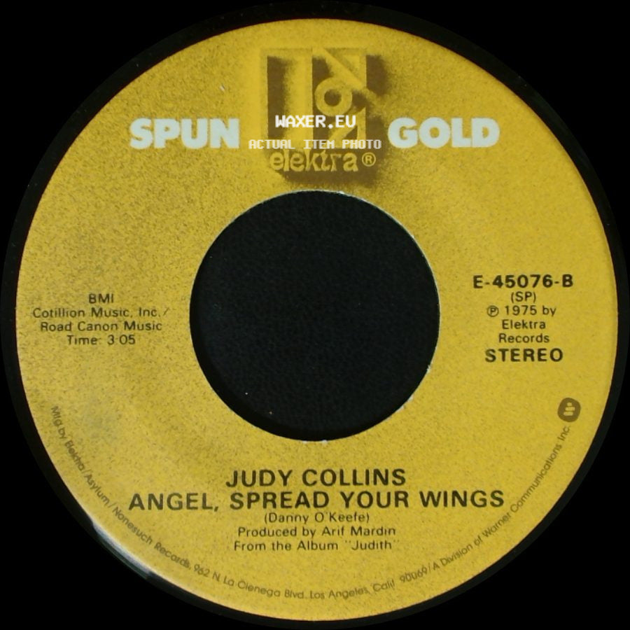 Judy Collins - Angel, Spread Your Wings / Send In The Clowns side A