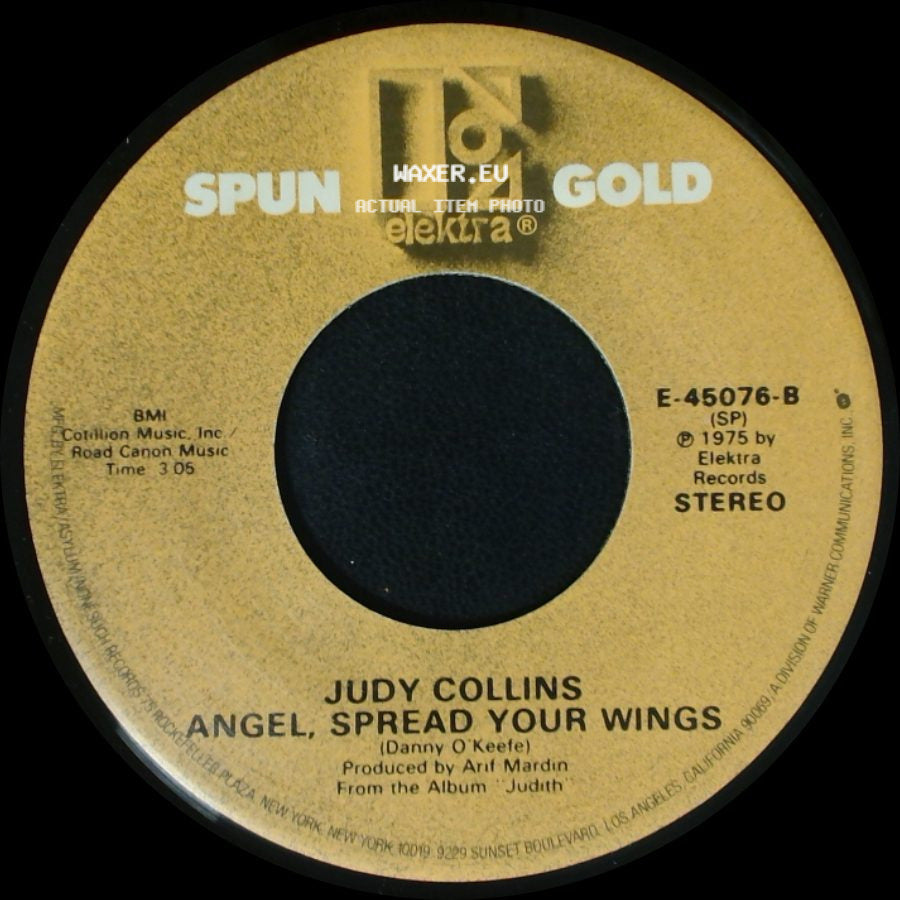 Judy Collins - Send In The Clowns / Angel, Spread Your Wings side B