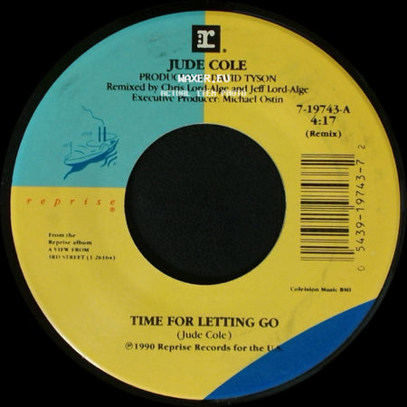 Jude Cole - Prove Me Wrong / Time For Letting Go side B