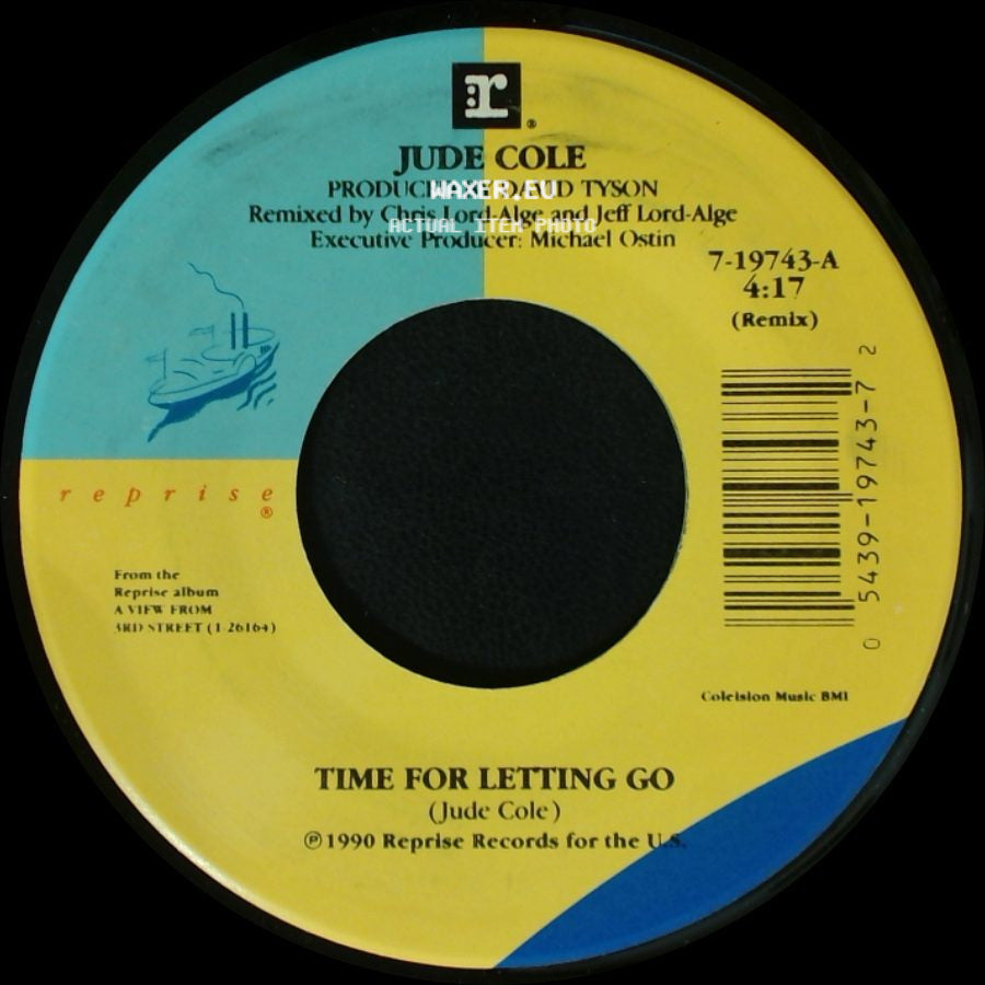 Jude Cole - Prove Me Wrong / Time For Letting Go side B