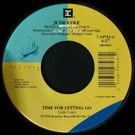 Jude Cole - Prove Me Wrong / Time For Letting Go side B