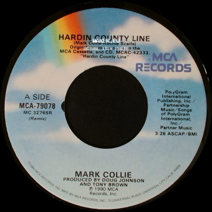 Mark Collie - Hardin County Line / Bound To Ramble side A