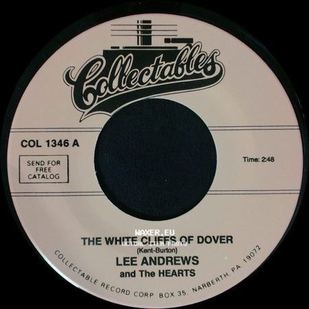 Lee Andrews And The Hearts - The White Cliffs Of Dover / Much Too Much side A