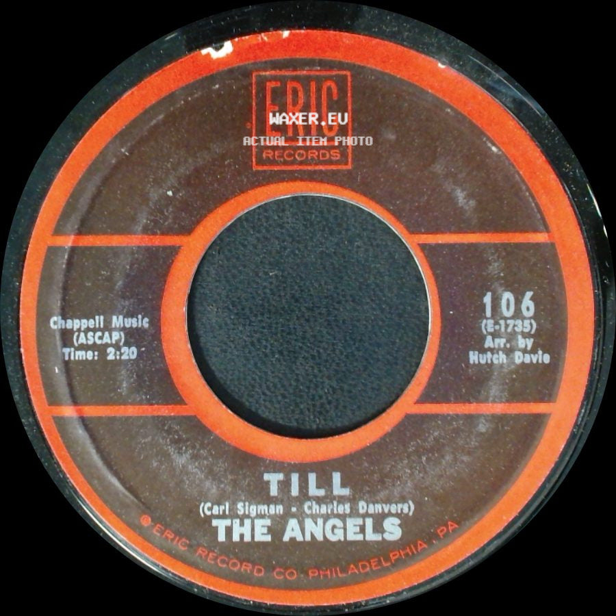 The Angels - A Moment Ago / Till side B