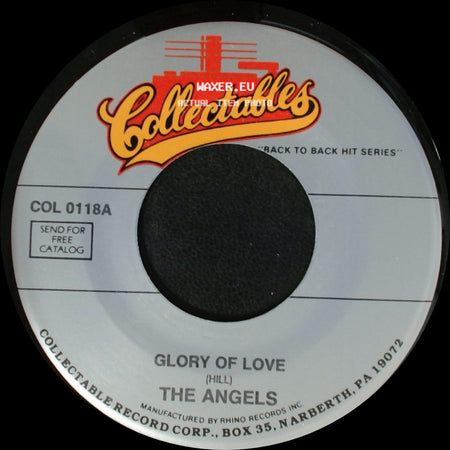 The Angels / The Downbeats - Glory Of Love / China Doll side A