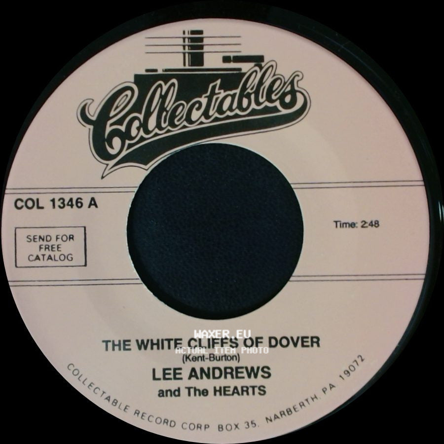 Lee Andrews And The Hearts - Much Too Much / The White Cliffs Of Dover side B