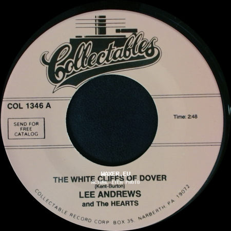 Lee Andrews And The Hearts - Much Too Much / The White Cliffs Of Dover side B