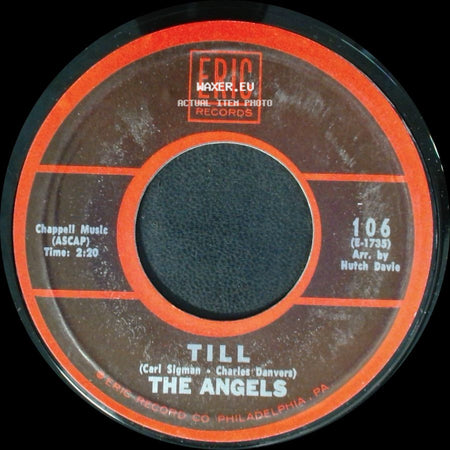 The Angels - A Moment Ago / Till side B