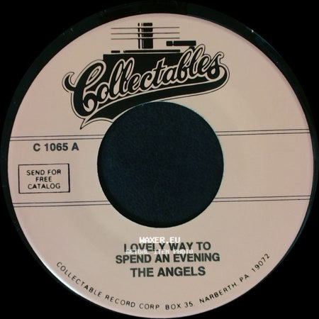 The Angels - Your Still By Baby / Lovely Way To Spend An Evening side B