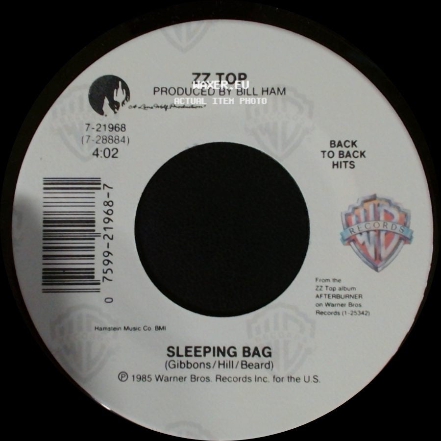 Zz Top - Rough Boy / Sleeping Bag side B