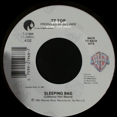 Zz Top - Rough Boy / Sleeping Bag side B