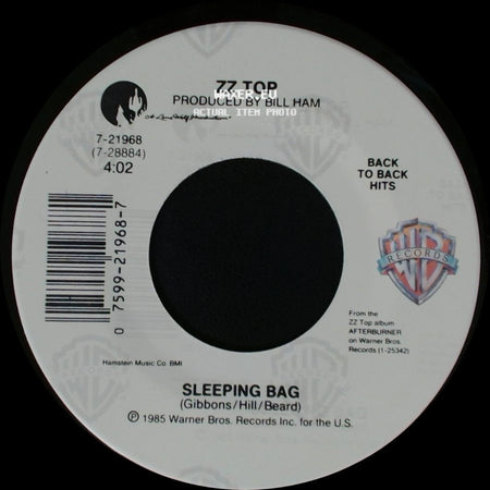 Zz Top - Rough Boy / Sleepin Bag side B