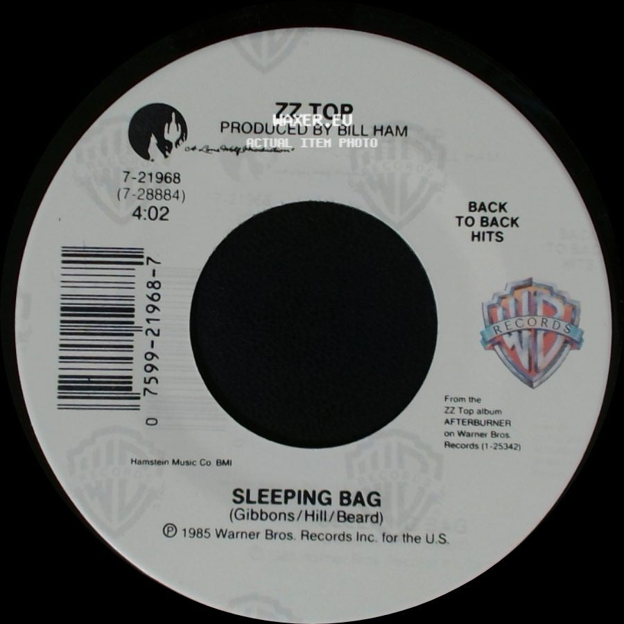Zz Top - Rough Boy / Sleepin Bag side B