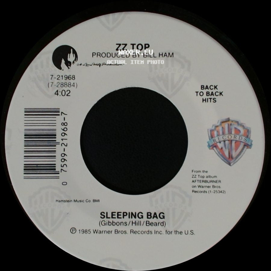 Zz Top - Sleeping Bag / Rough Boy side A