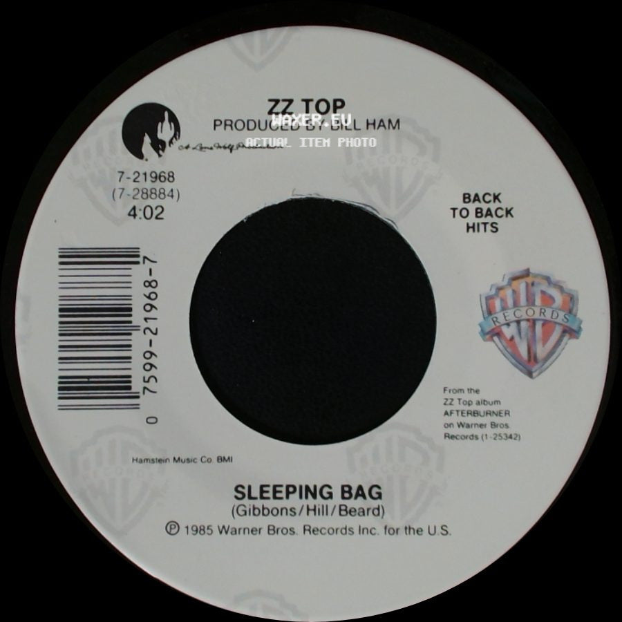 Zz Top - Rough Boy / Sleeping Bag side B