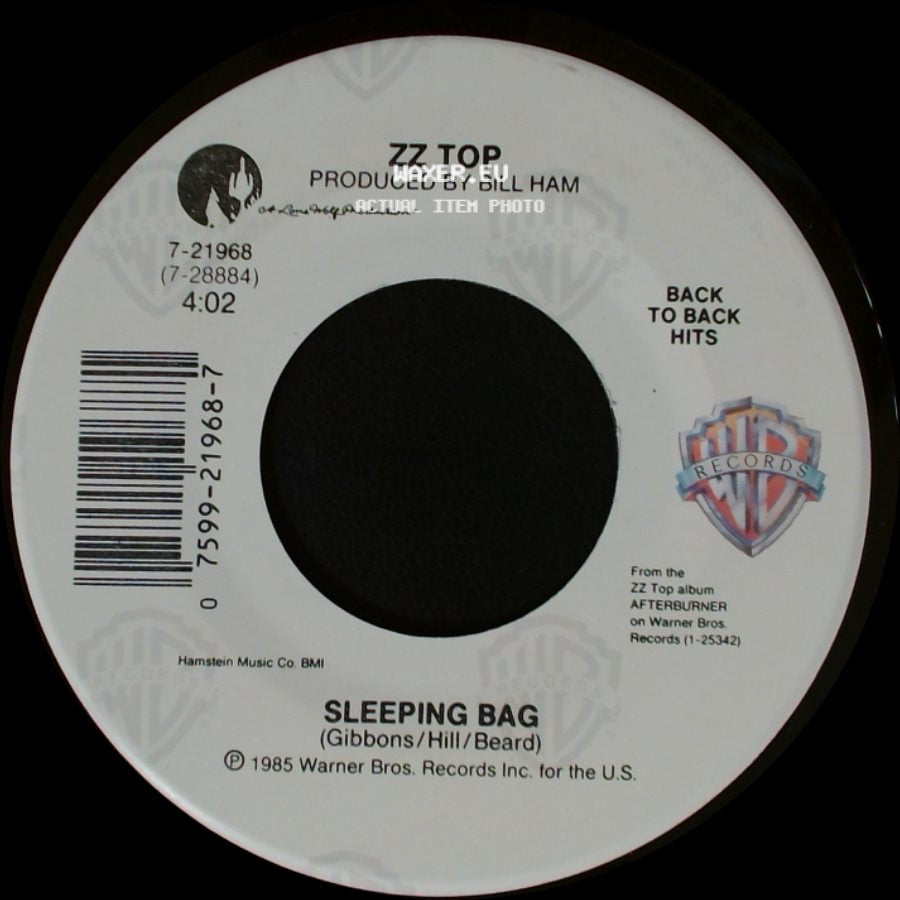 Zz Top - Rough Boy / Sleeping Bag side B