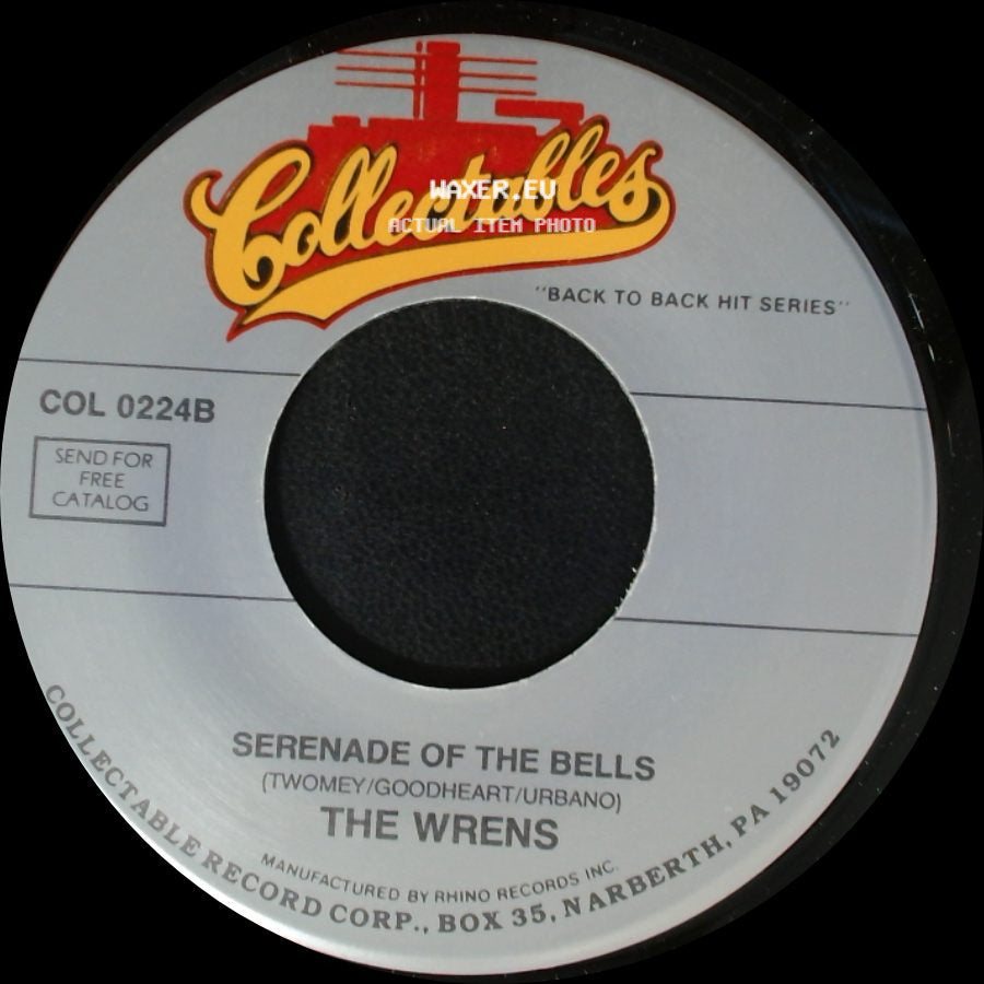 The Wrens - Come Back My Love / Serenade Of The Bells side B