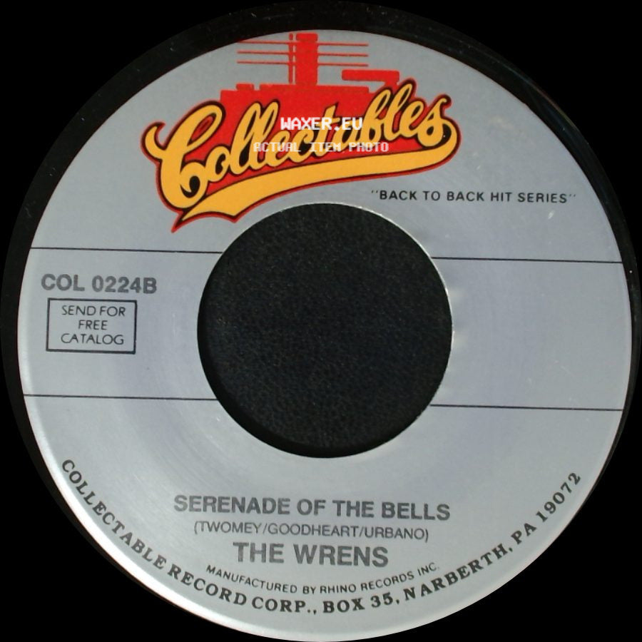 The Wrens - Come Back My Love / Serenade Of The Bells side B
