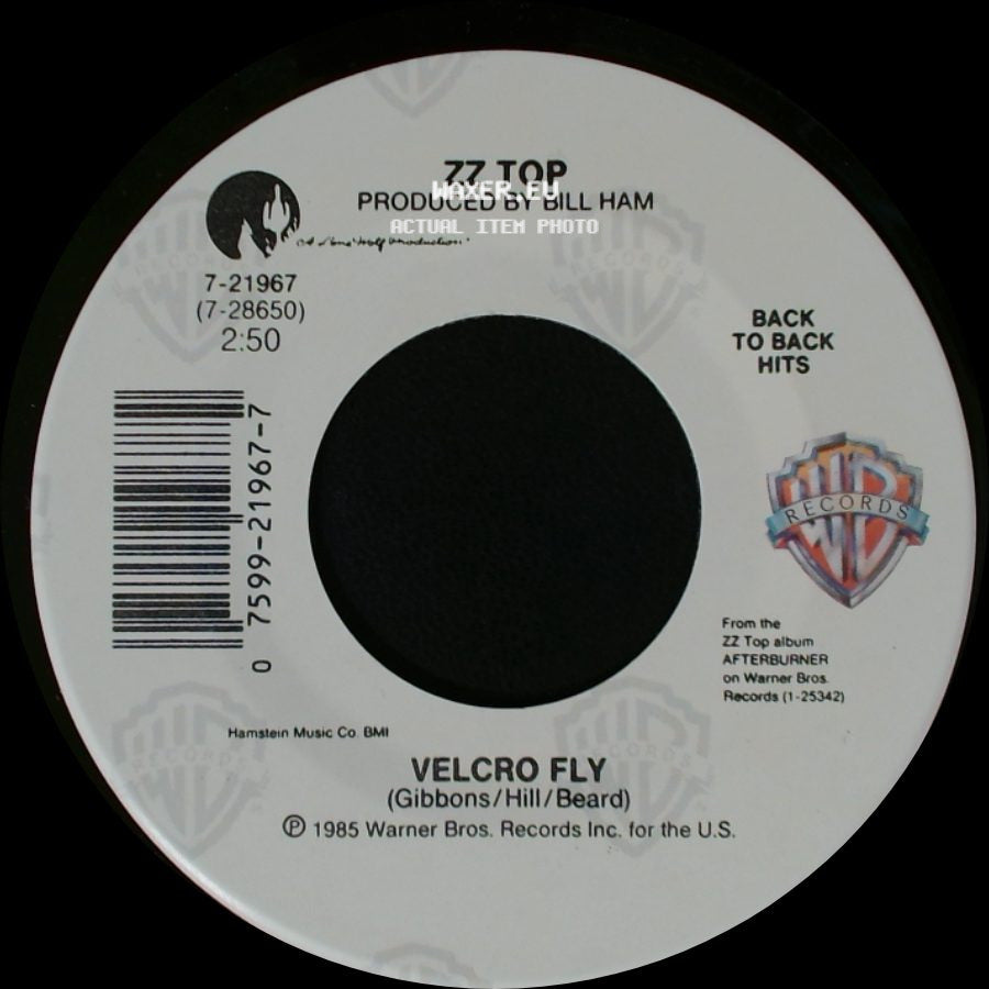 Zz Top - Velcro Fly / Velcro Fly side B