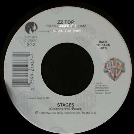 Zz Top - Stages / Velcro Fly side A