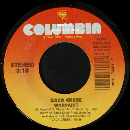 Zaca Creek - Mean Old Moon / Warpaint side B