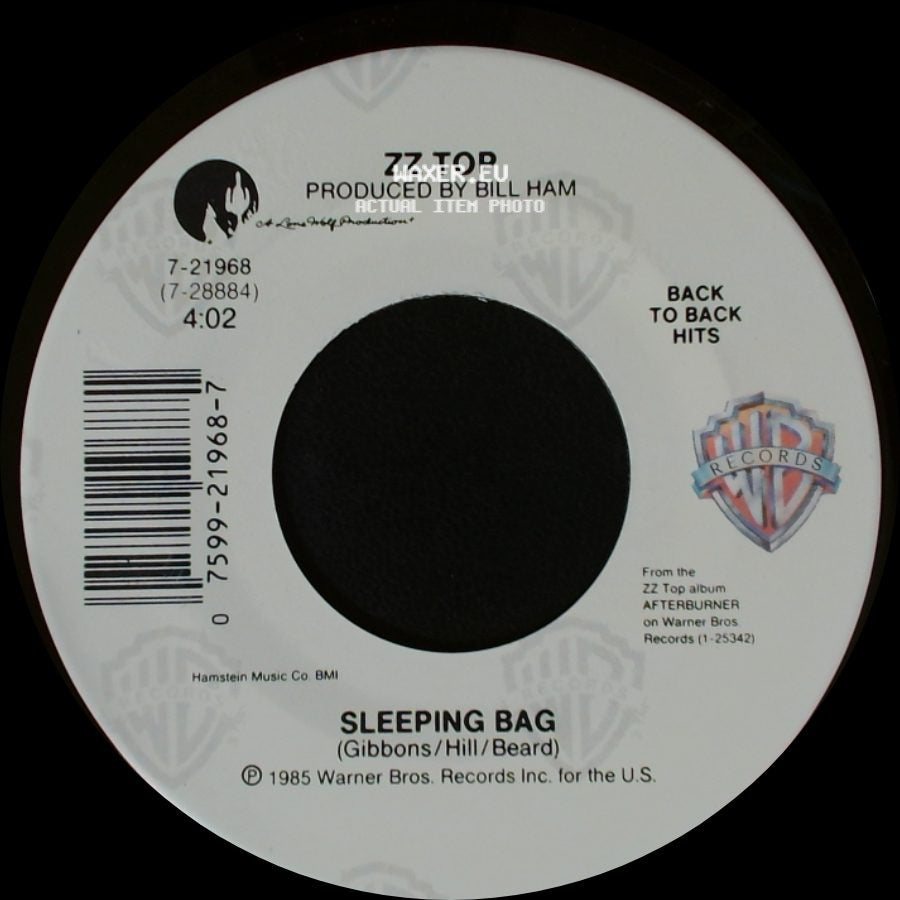Zz Top - Rough Boy / Sleeping Bag side B