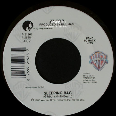 Zz Top - Rough Boy / Sleeping Bag side B