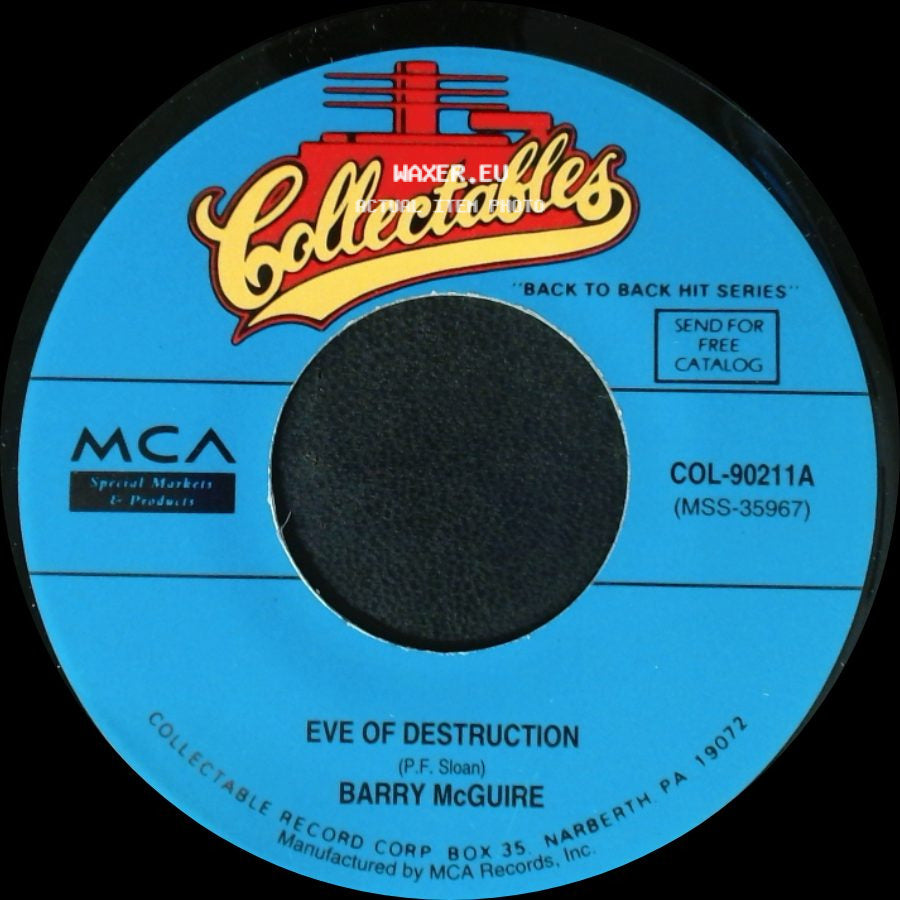 Barry Mcguire - Child Of Our Times / Eve Of Destruction side B
