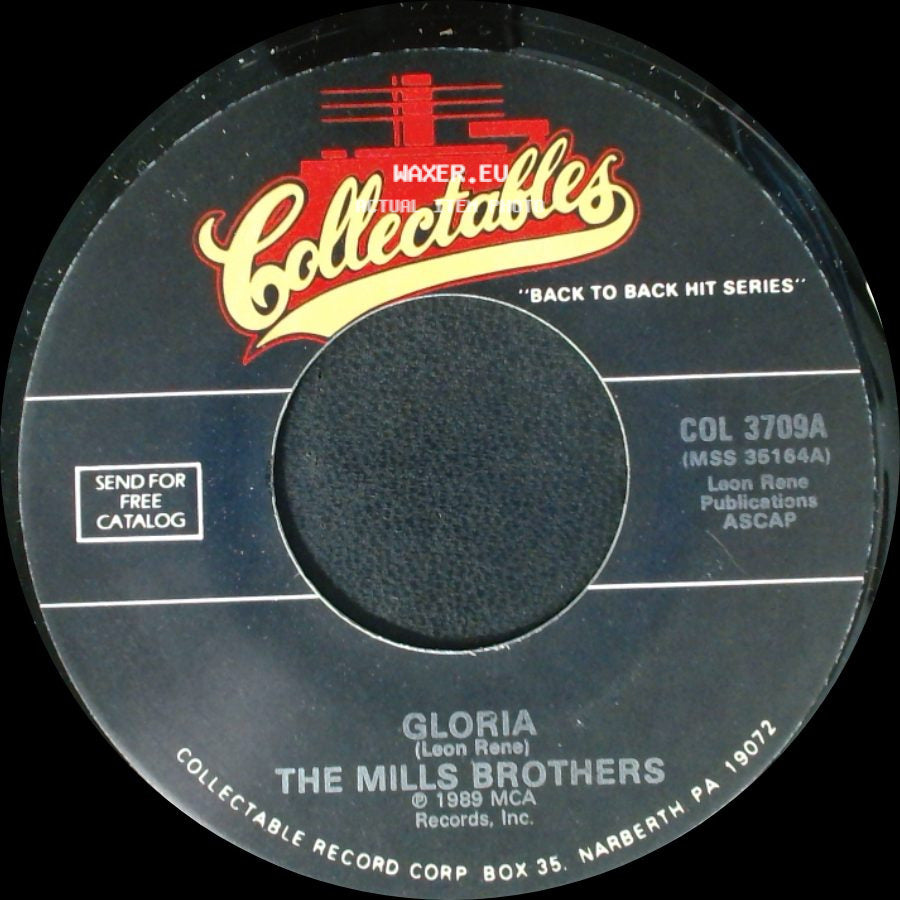 The Hi-Fives / The Mills Brothers - Dorothy / Gloria side B