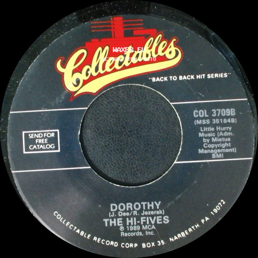 The Mills Brothers / The Hi-Fives - Gloria / Dorothy side B