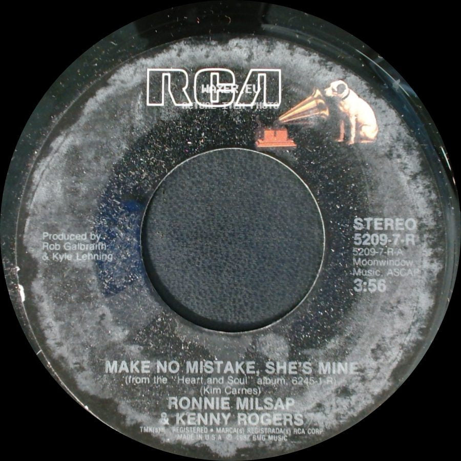Kenny Rogers / Ronnie Milsap & Kenny Rogers - You're My Love / Make No Mistake She's Mine side B