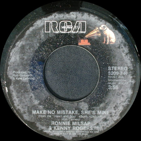 Kenny Rogers / Ronnie Milsap & Kenny Rogers - You're My Love / Make No Mistake She's Mine side B